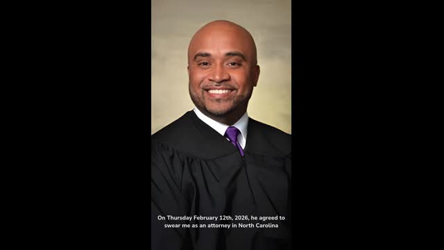 Ruth Pearce Sworn in as North Carolina Attorney