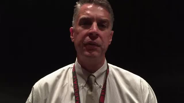 Testimonial after a High School Presentation for 1600 students