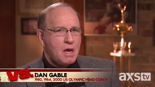 Dan Gable Talks MMA vs Pro Wrestling on "The Voice Versus"