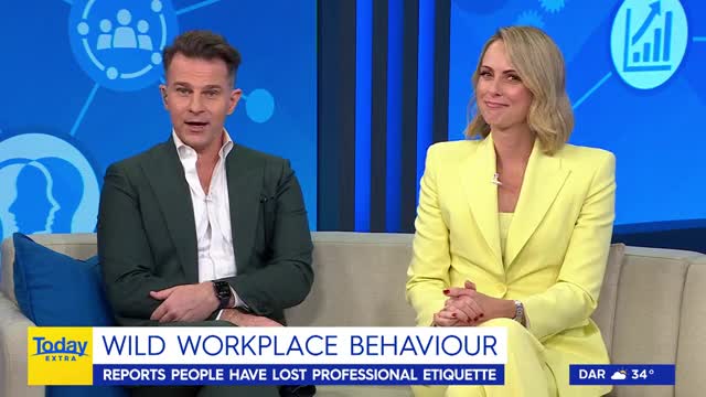 Today's show appearance: Wild Workplace Behavior.