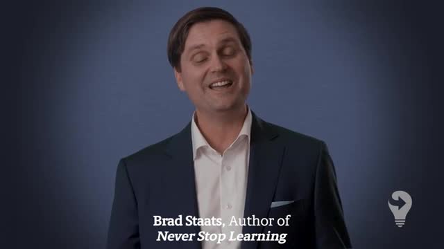 Introduction to Never Stop Learning, by Bradley R. Staats