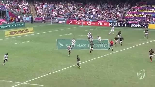 Carlin Isles scores amazing try in Hong Kong