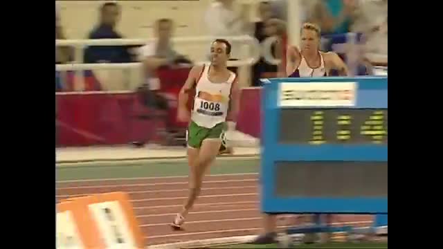 Mens 800m final 2004 Athens Paralympics