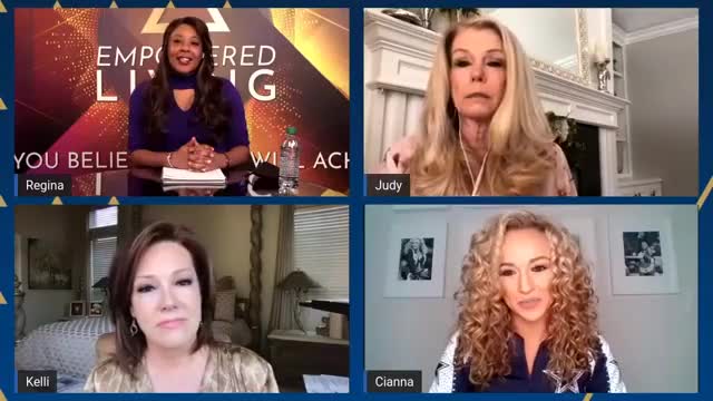 WOmen of Empowered Living with Dallas Cowboys Cheerleaders