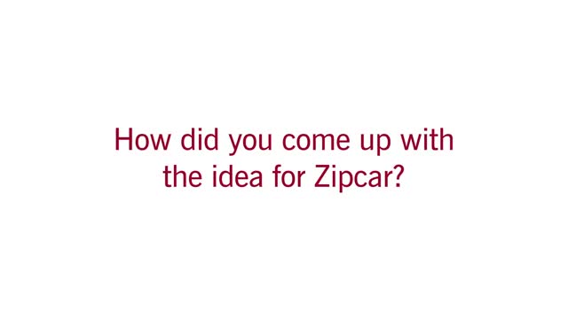 Robin Chase: How to Find New Ideas