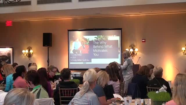 Cindy Miller Speaker Video