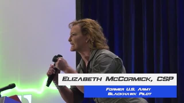 In person live event Preview Reel for Elizabeth McCormick