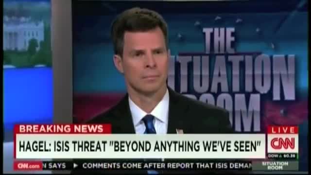 Navy SEAL John McGuire on CNN 21 Aug 2014 SEAL Team PT