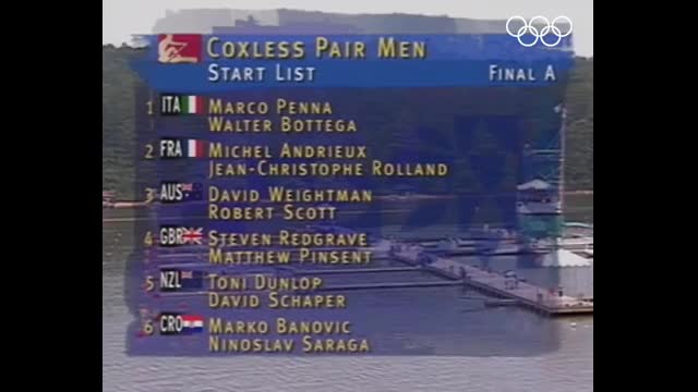 Pinsent & Redgrave win Gold - Coxless Pairs | Atlanta 1996 Olympics