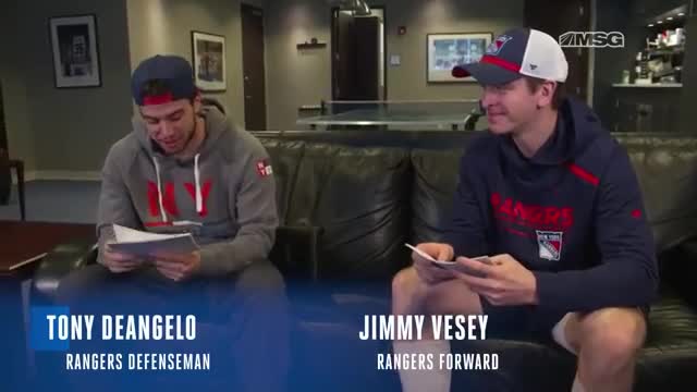 Unfiltered Rangers: DeAngelo & Vesey Interview Each Other