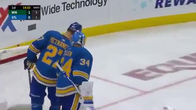 Nick Seeler #36 (Minnesota Wild) first NHL goal 03/11/2018
