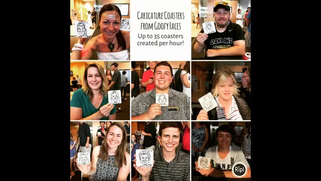 Caricature Coasters