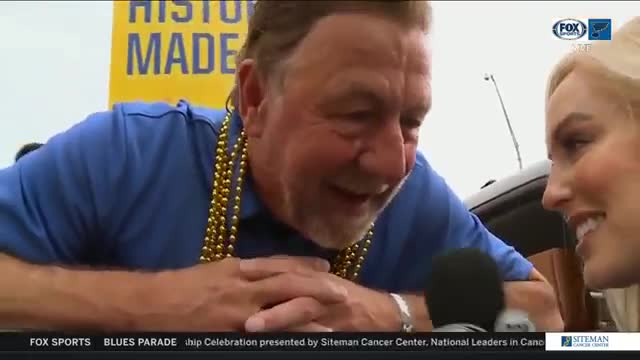 Bernie Federko Praises Stanley Cup Parade