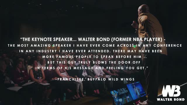 Walter Bond Testimonials and Client List Sampling