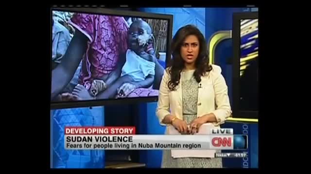 Dr. Mukesh Kapila on CNN covering South Sudan.