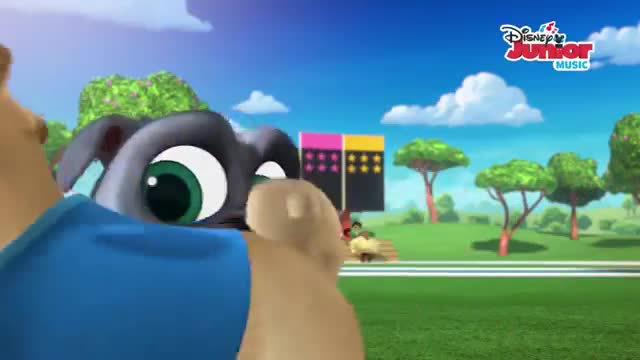 Being a Team Music Video | Puppy Dog Pals | Disney Junior