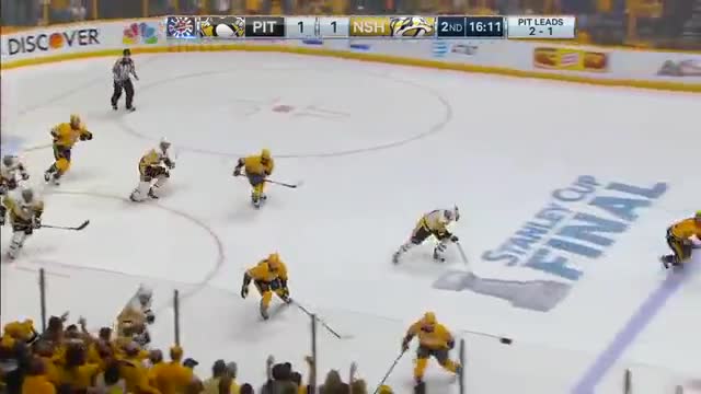 Gaudreau puts Predators up 2-1 with sneaky wrap around goal
