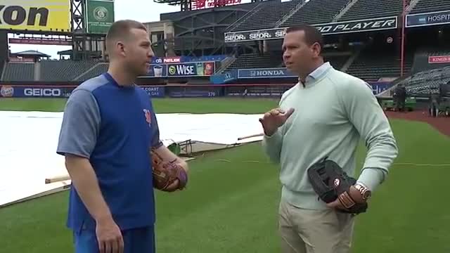 Todd Frazier chats with Alex Rodriguez about playing
