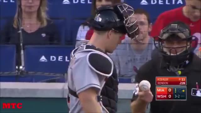 J.T. Realmuto Showing Off His Arm