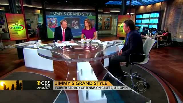 Jimmy Connors talks "bad attitude" toward tennis