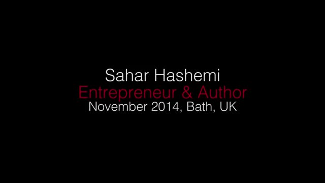 What makes an entrepreneur? | Sahar Hashemi