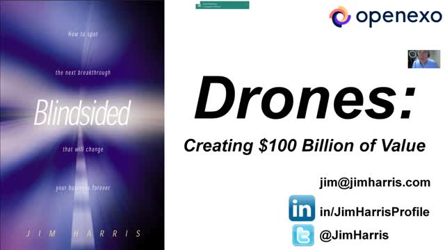 Drones Will Create $100 Billion of New Value: Speaking at ExO World Summit (a 3,