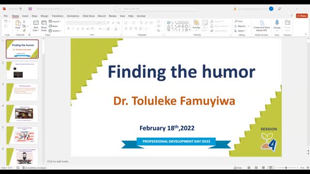 Laughter is still the best medicine