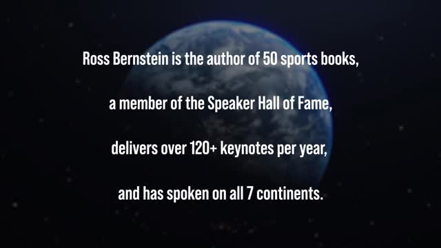 Get to know Ross - sizzle reel