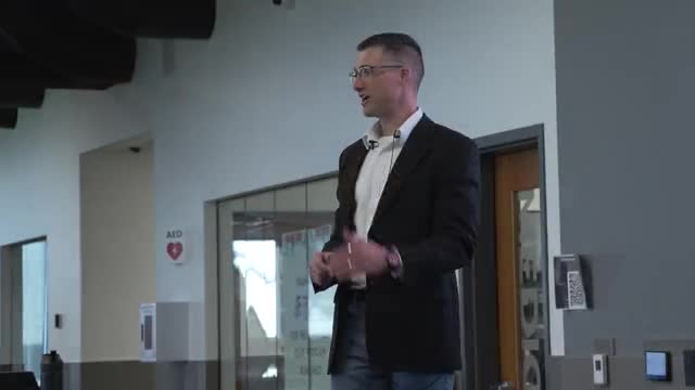 In person live presentation - Make a difference