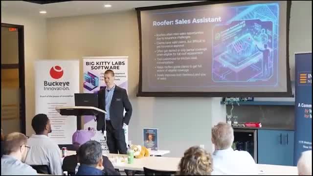 Clip from Keynote - Demo of AI Sales Assistant Tool