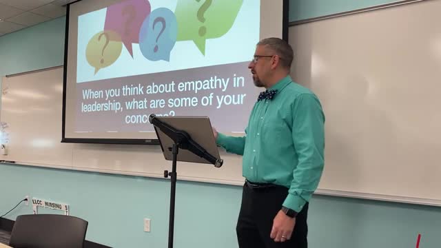 Empathy in Leadership Excerpt