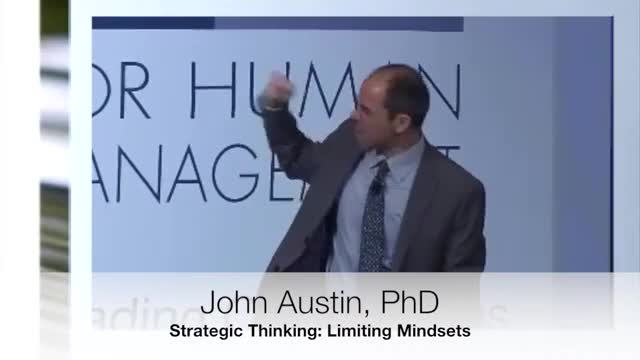 Strategic Thinking: Limiting Mindsets