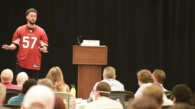 David Holloway speaking clip