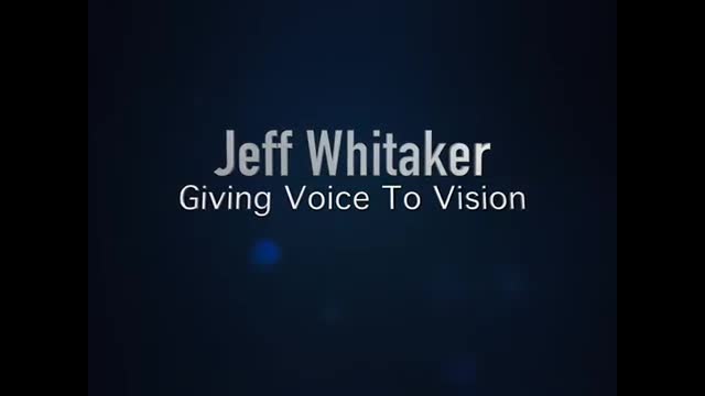 Jeff Whitaker - Extended Speaking Demo