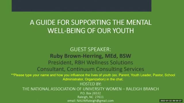 A Guide to Supporting the Mental Wellbeing of Our Youth