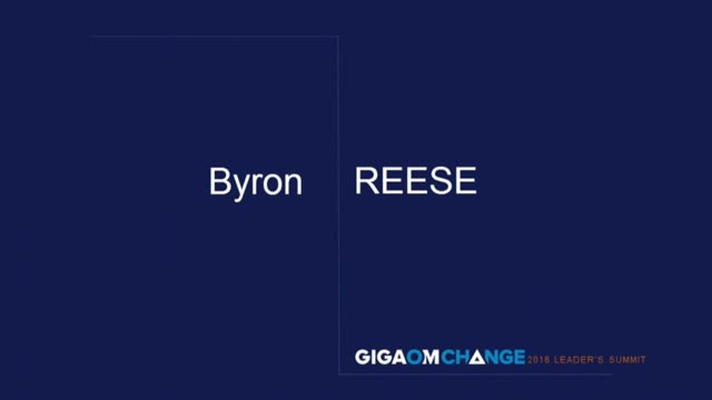 Byron Reese at Gigaom