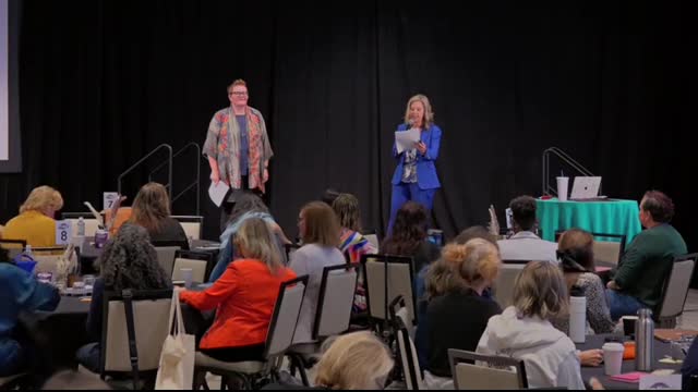 Susan Frew at the DAMES Funference