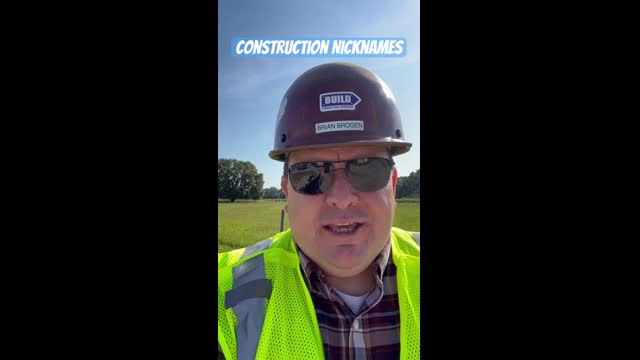 Nicknames in Construction