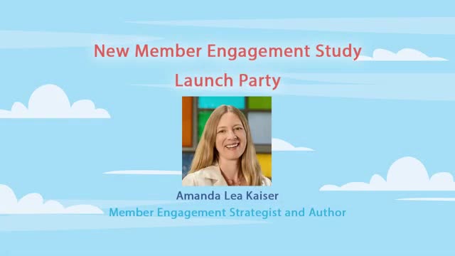 New Member Engagement Study Launch Party