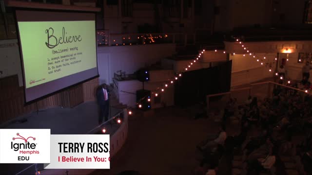 I Believe In You: Changing Lives and Rewriting Narratives