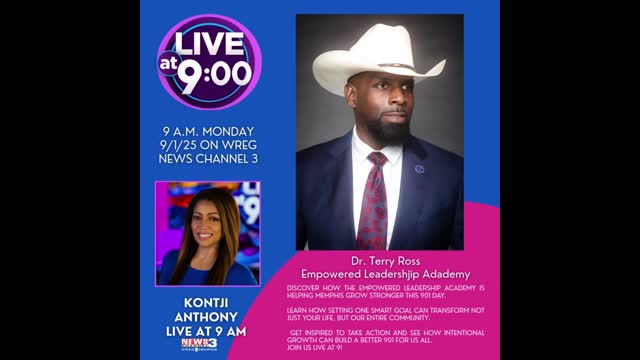Promo for Live at 9 WREG Memphis TN